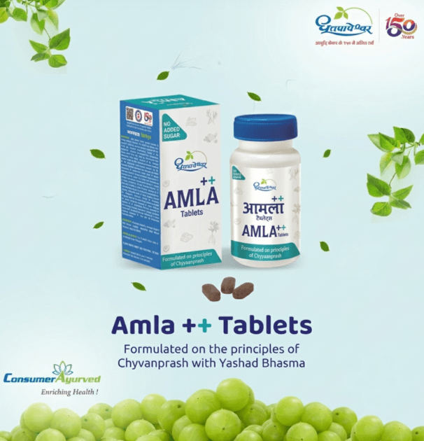 Amla Plus Tablets (Dhootapapeshwar)