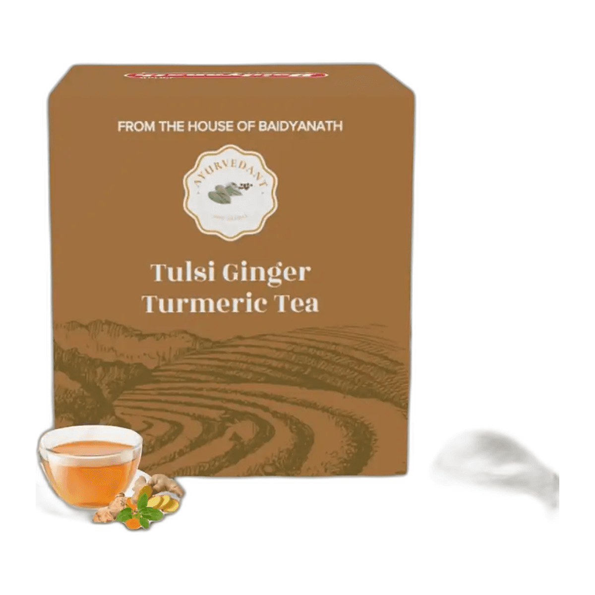 Ayurvedant Tulsi Ginger Turmeric Tea