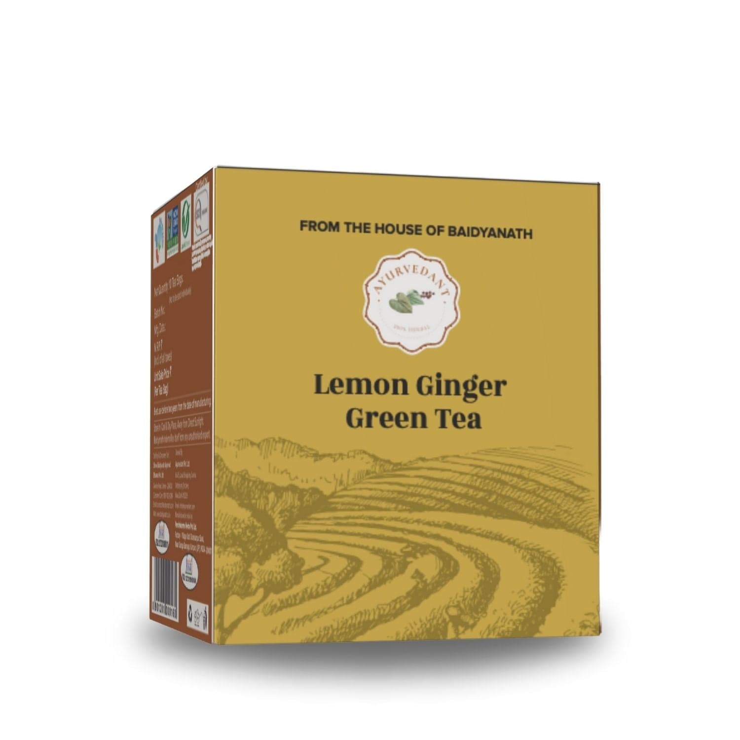 Ayurvedant Lemon Ginger Green Tea