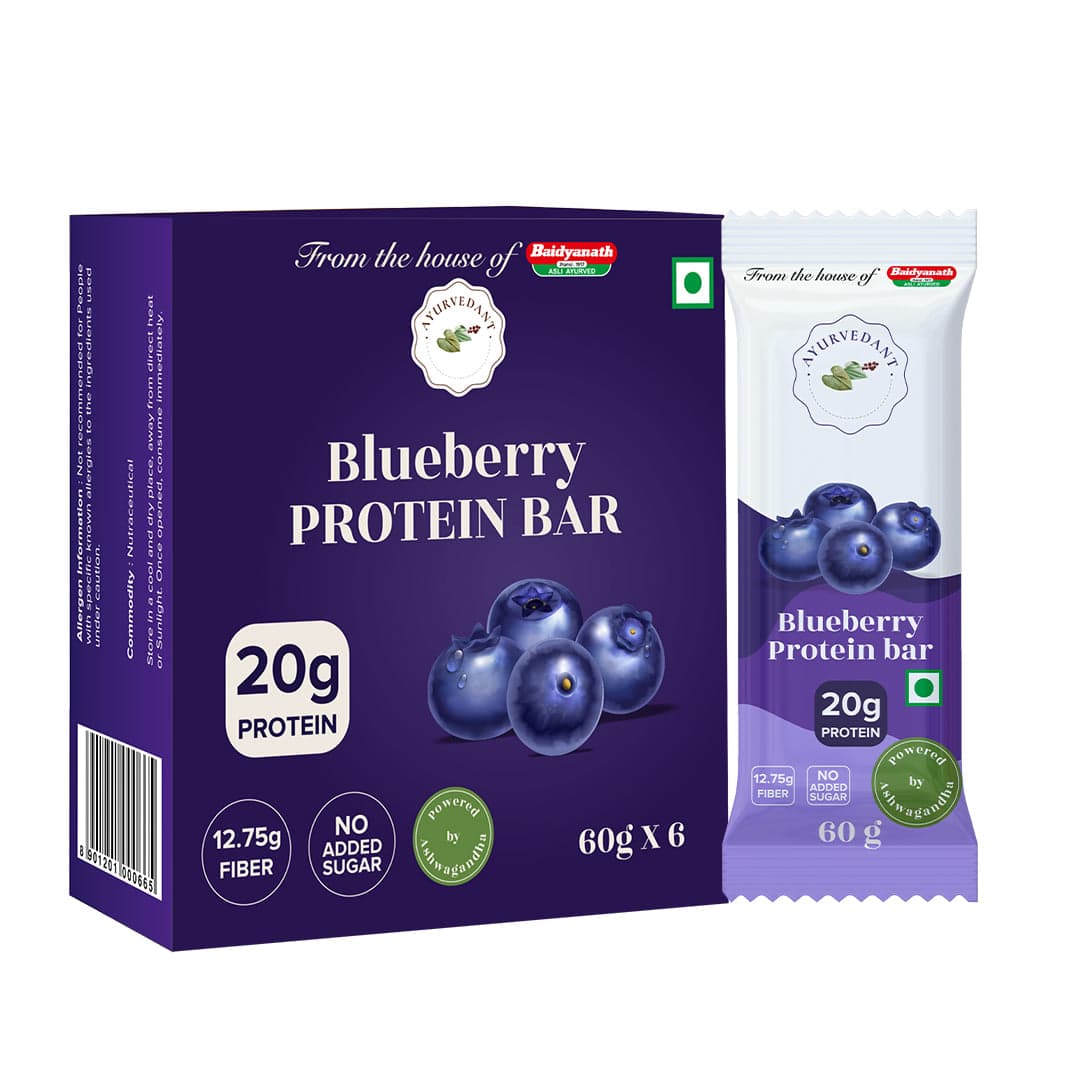 Ayurvedant Blueberry Protein Bars