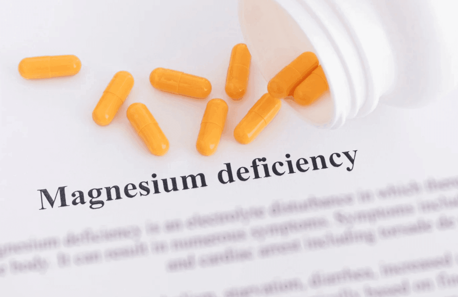 Magnesium deficiency Symptoms and Causes
