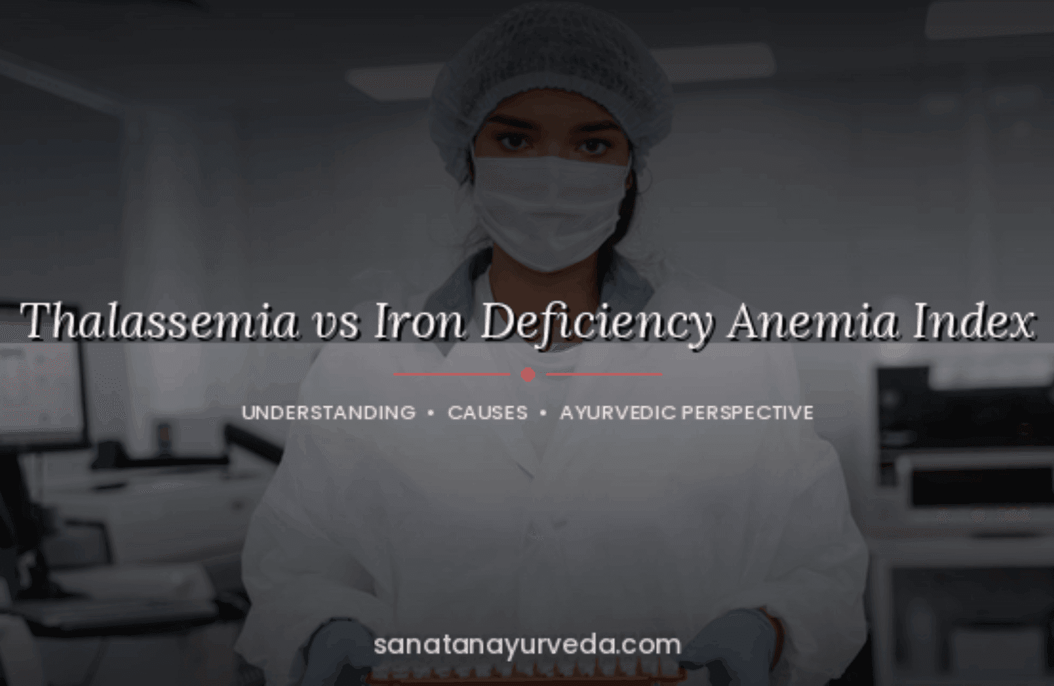 Thalassemia vs Iron Deficiency Anemia Index
