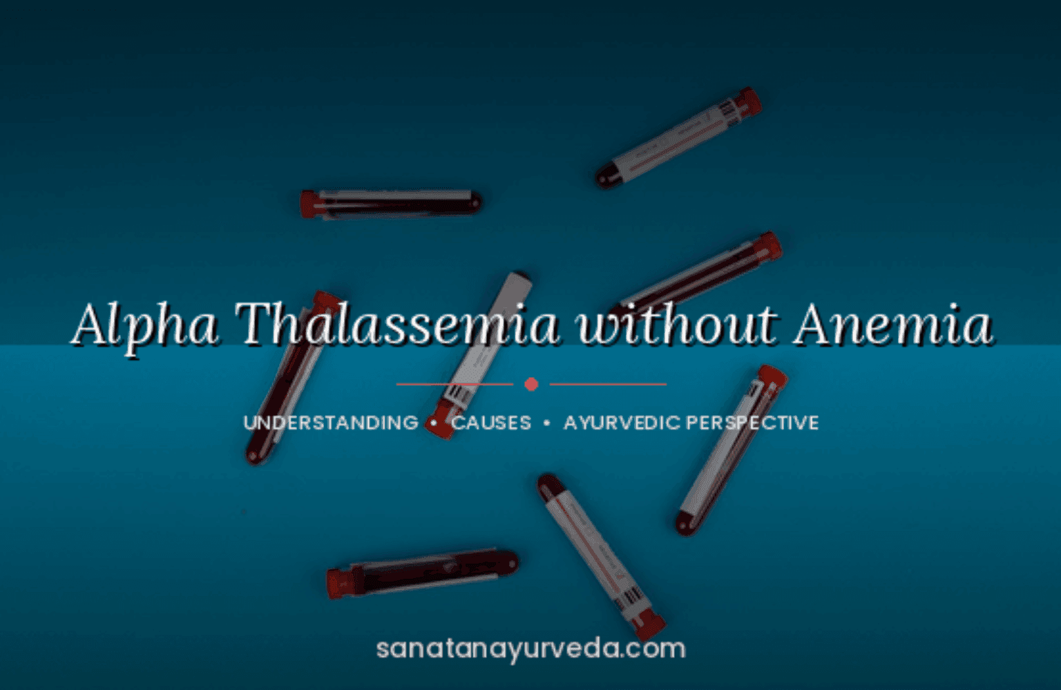 Alpha Thalassemia without Anemia
